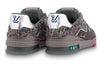 LOUIS VUITTON LV Trainers 'Grey with Colorful Mesh' 1A998B