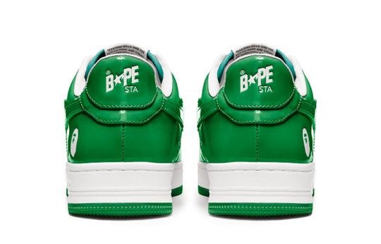 A BATHING APE Bape Sta Low 'Green White' 1H70-191-001-WG