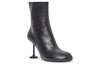 (WMNS) Balenciaga Lady 90mm Ankle Boots 'Black Leather' 701937WBCR01000