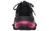 (WMNS) Balenciaga Triple S 'Clear Sole - Black Pink Neon' 544351W2FR11053