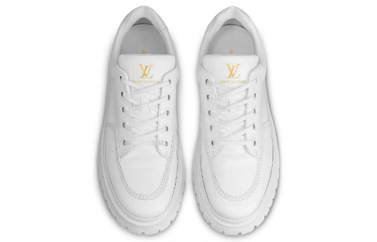 LOUIS VUITTON Abbesses Derby Shoes 'White' 1A5XKX