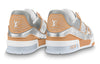 LOUIS VUITTON LV Trainers 'Silver with Orange' 1A996D