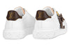 (WMNS) LOUIS VUITTON Time Out Sneakers 'White with Brown Monogra' 1ABB4A