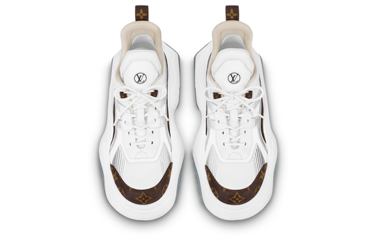 LOUIS VUITTON Archlight 2.0 Platform Sneakers 'White Brown Monogram' 1ABIHL