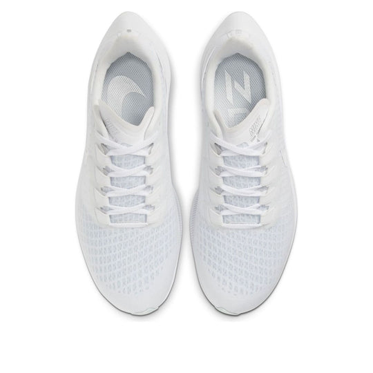 (WMNS) Nike Air Zoom Pegasus 37 'White Metallic Silver' BQ9647-101