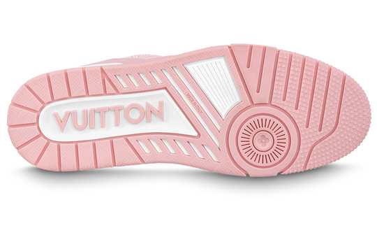 LOUIS VUITTON LV Trainers 'White Pale Pink' 1ABOEE
