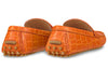 LOUIS VUITTON Hockenheim Moccasin Shoes 'Orange' 1A4U0Q