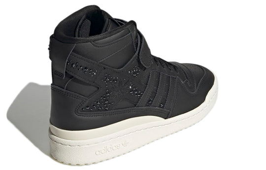 (WMNS) adidas Forum 84 High 'Black Sparkle' H05053
