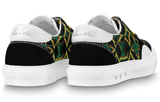 LOUIS VUITTON Ollie Sneakers 'Black Green Yellow' 1A8Q71