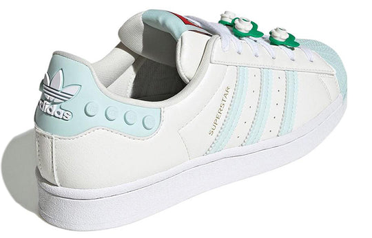 (WMNS) adidas LEGO x Superstar 'Clear White Ice Mint' GX7206