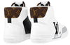 LOUIS VUITTON LV Charlie Ankle Sneakers 'White with Black Grey Side Logo and Back Monogram' 1A9JMP