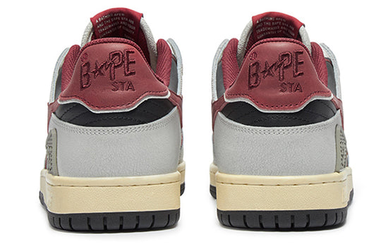 (WMNS) A Bathing Ape Sk8 Sta #4 'Red Off White' 1I20-291-020