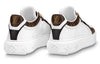 (WMNS) LOUIS VUITTON Time Out Sneakers 'White Monogram with Brown Monogram' 1AAWFP