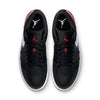 Air Jordan 1 Low 'Brushstroke Swoosh - Black Red' DA4659-001