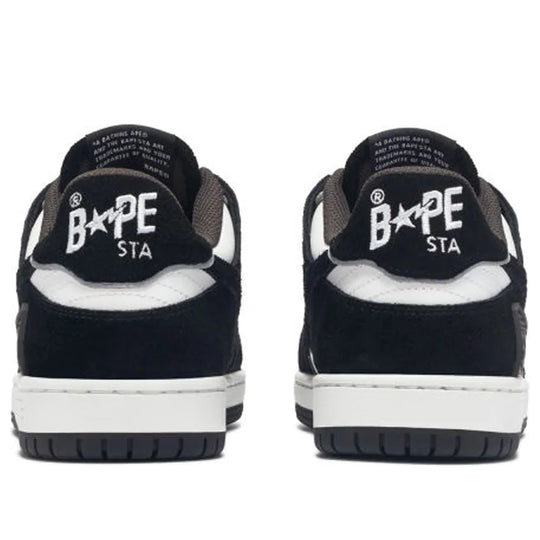 A Bathing Ape SK8 Sta #5 'Black White' 0ZXSHM191057LBKA