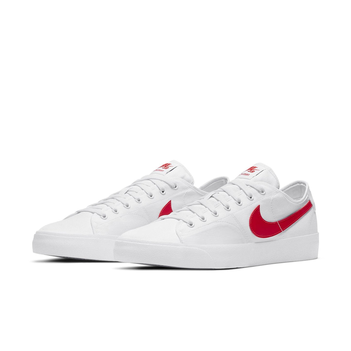 NikeBlazer Court SB 'White University Red'