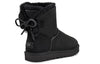 UGG(WMNS) Classic Dudble Bow Mini Snow Boots Black