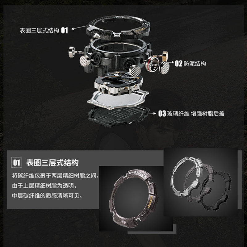 CASIOG-Shock Mudmaster 'Black'