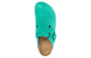 Birkenstock(WMNS) Boston Suede Leather Narrow Fit 'Digital Green'
