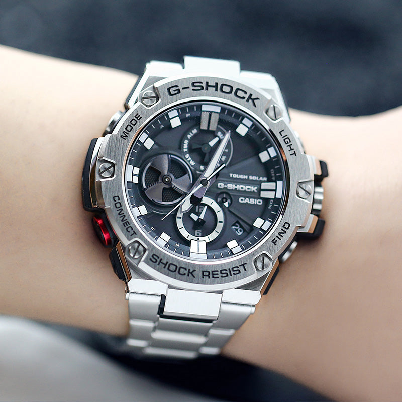 CASIOG-Shock G-Steel 'SIlver Black'