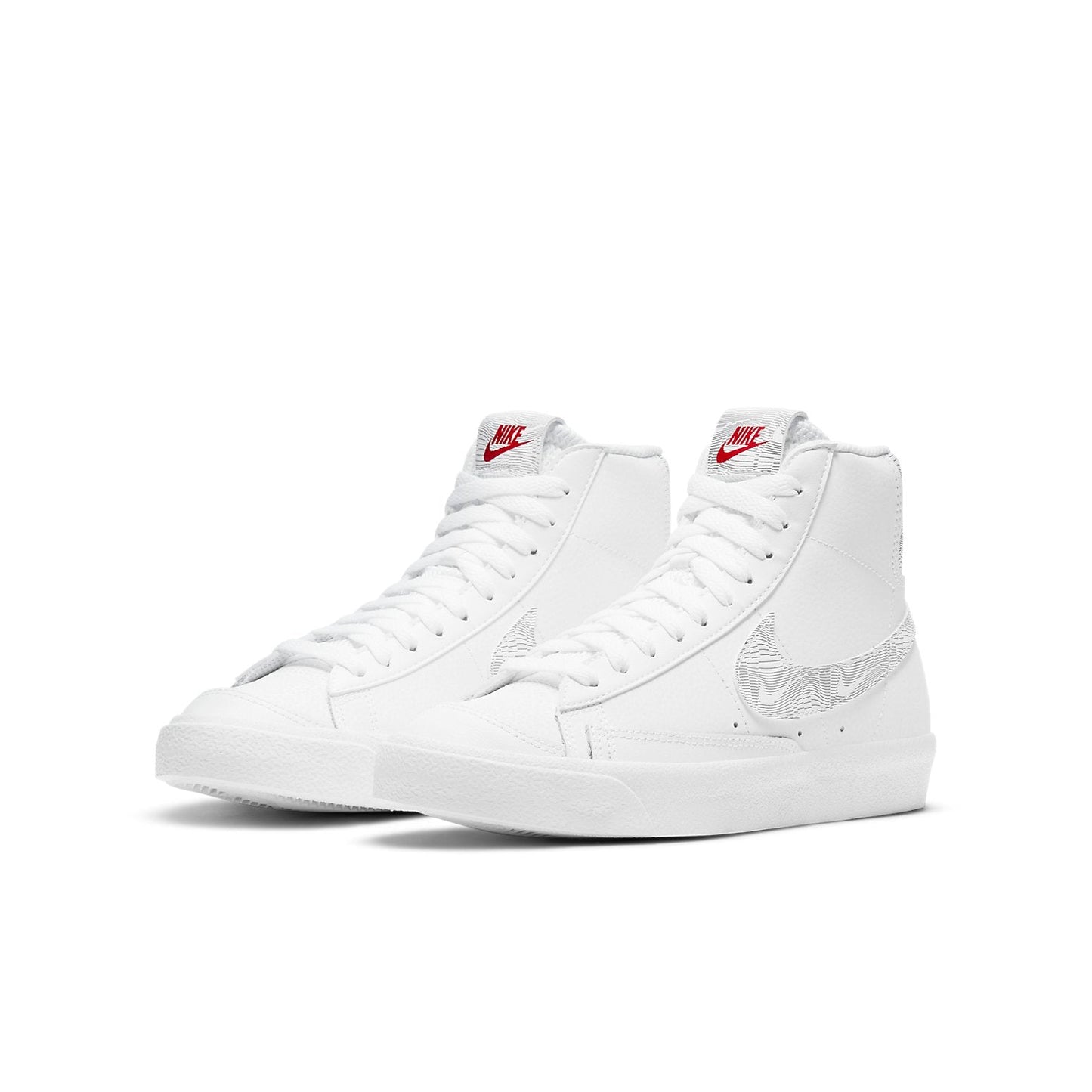 Nike(GS) Blazer Mid '77 'White Logo Print'
