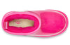 UGGClassic Clear Mini II Large LOGO Fleece Lined Big Boys Pink Red