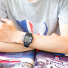 CASIOG Shock Quartz Sports Waterproof Unisex Mens Black Digital