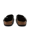 BirkenstockBoston Vegan Sandals 'Black Desert Dust'
