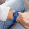 CASIOSTANDARD Classic Water Resistant Waterproof Sports Unisex Mens Blue Digital