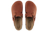 BirkenstockBoston Horween Embossed Natural Horween Leather 'Ginger Brown'