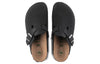 BirkenstockBoston Vegan Birkibuc 'Black'