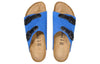 Birkenstock(WMNS) Zrich Tech Suede Leather Narrow Fit Sandals 'Blue'