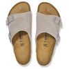 BirkenstockZrich Suede Leather Sandals 'Stone Coin'