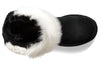 UGG(WMNS) Classic Short Patchwork Fluff Stay Warm Cozy Fleece Lined Black