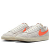 NikeBlazer Low '77 Premium 'Summit White Safety Orange'
