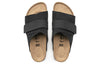 BirkenstockKyoto Nubuck-Suede Leather Narrow Fit Sandals 'Black'