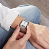 CASIOWaterproof Stainless Steel Strap Mens Silver Analog/Digital Combo