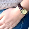 CASIOQuartz Waterproof Gold Analog