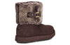 UGG(WMNS) Classic Berge Mini 'Dark Red'