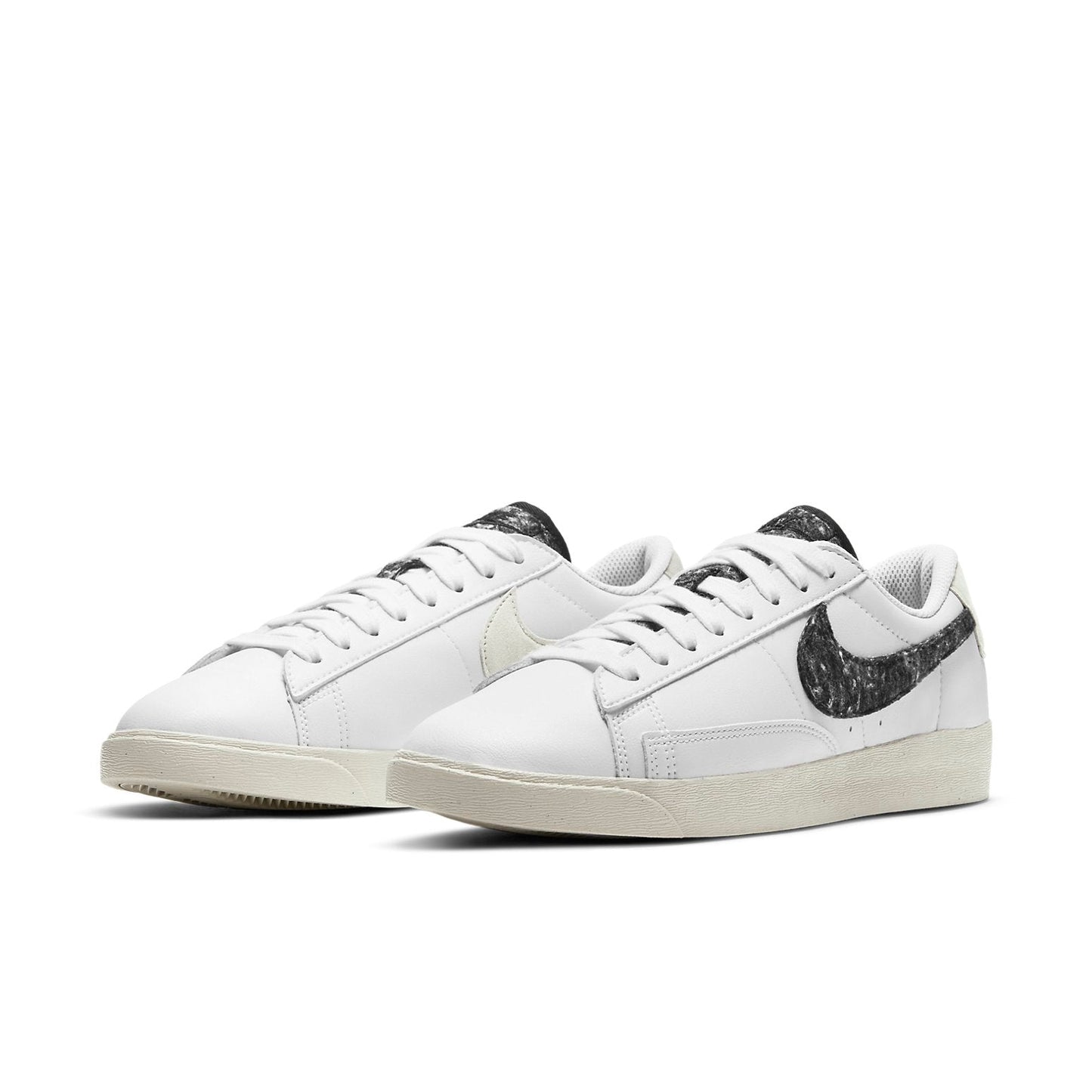 Nike(WMNS) Blazer Low SE 'Recycled Wool Pack - White Black'