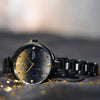 CASIOSHEEN Series Gold Swarovski Crystal Watch Box Analog