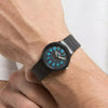 CASIOWaterproof Quartz Mens Black Analog