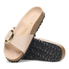 Birkenstock(WMNS) Madrid Big Buckle Natural Leather Patent Narrow FIt Sandals ' High Shine New Beige'