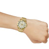 CASIOStainless Steel Strap Mens Gold Analog