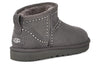 UGG(WMNS) Classic Ultra Mini Bling 'Dark Grey'