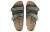 BirkenstockUji Nubuck Leather Suede Narrow Fit Sandals 'Thyme'