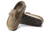 Birkenstock(WMNS) Buckley Suede Leather 'Gray Taupe'