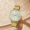 CASIODRESS Series Waterproof Gold Analog