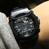 CASIOWaterproof Sports Mens Black Analog