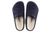 BirkenstockZermatt Shearling Wool Felt Narrow Fit 'Dark Blue'